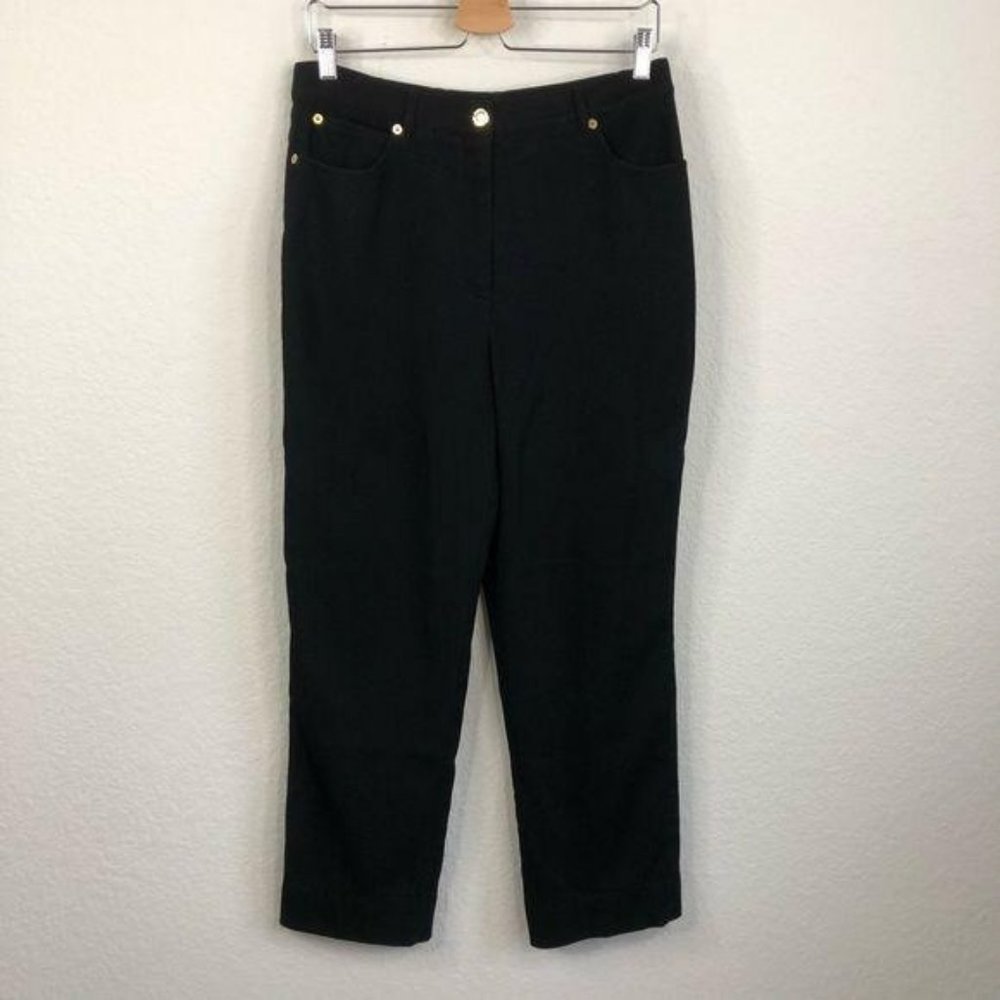 St. John by Marie Gray Gold Logo Hardware Vintage